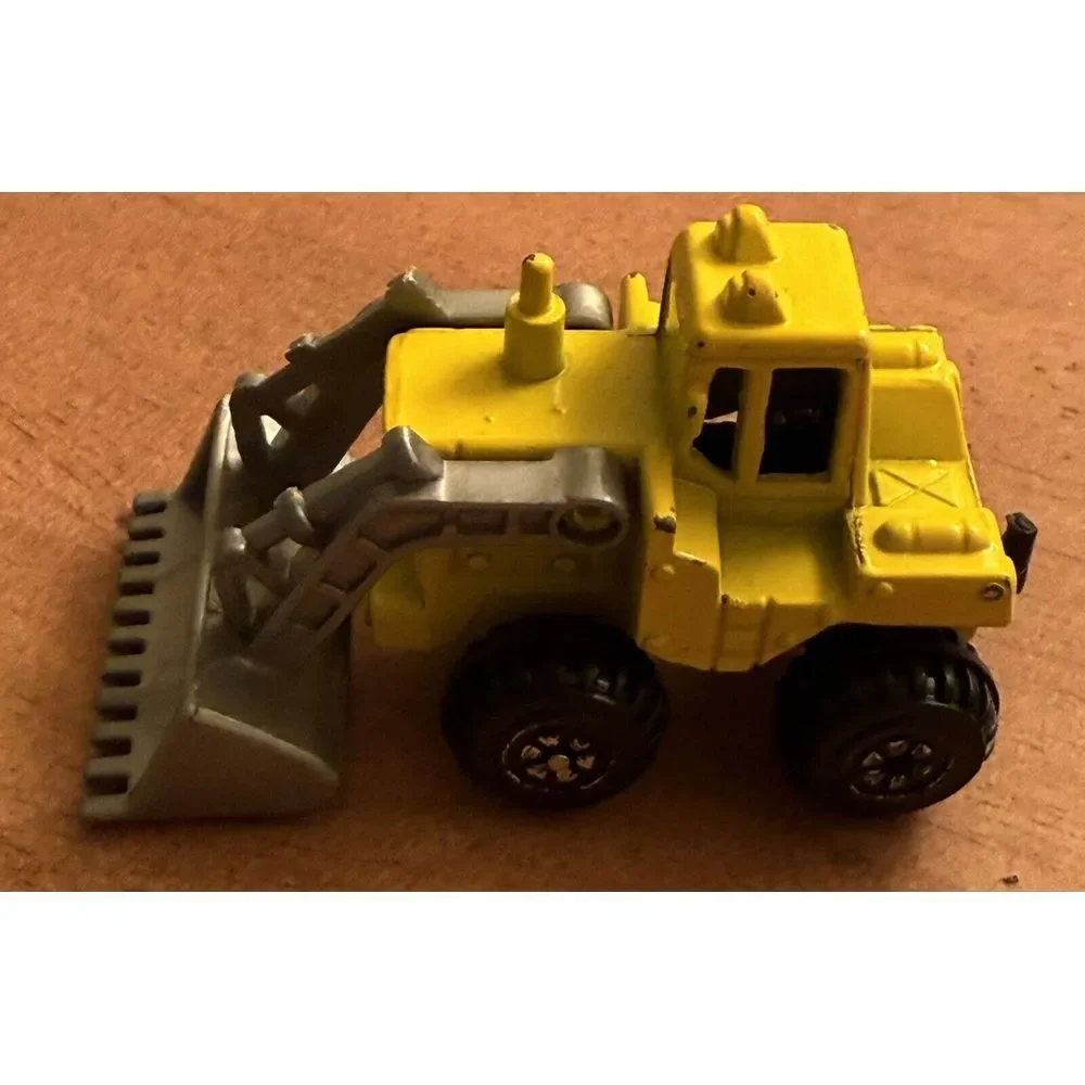 Vintage 1997 M.M.T.L Construction Front‎ Loader Diecast Moose Mountain Toys